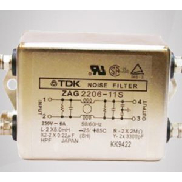 نویز فیلتر  ZAG 2206-11S TDK 